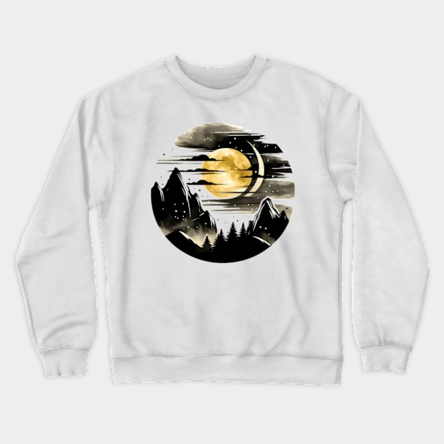 Pinnacles National Park Crewneck Sweatshirt by Sil Ly